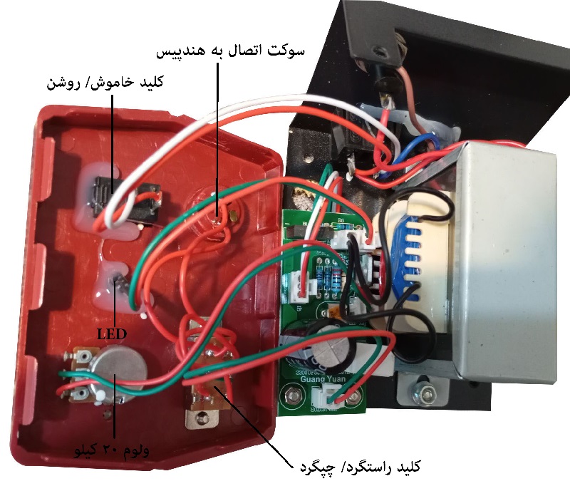 برد الکترونیکی سوهان برقی استرانگ مدل RED 204 :